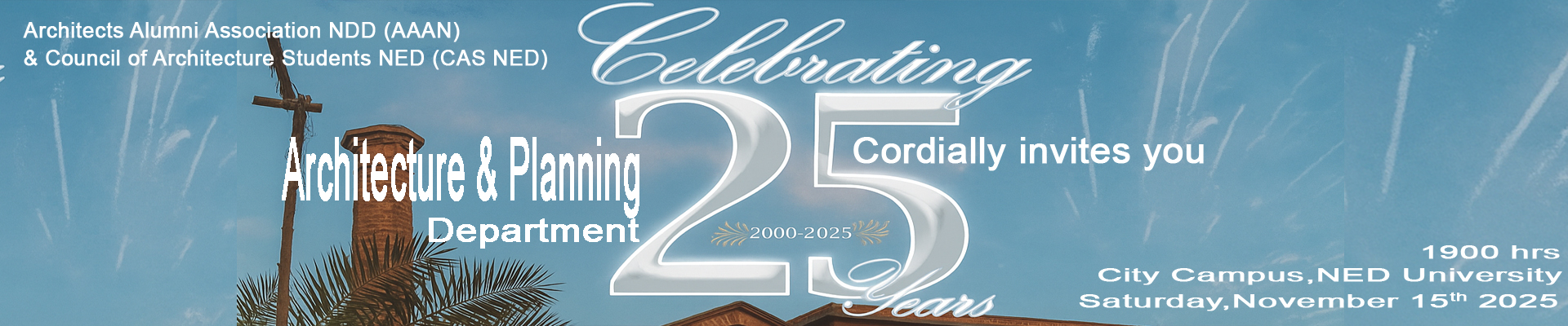 Celeberating 25th Years (2000-2025) Architecture Department